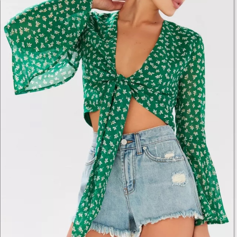 Urban Outfitters Tie Top